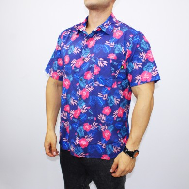 Camisa Manga Corta Botones Weid