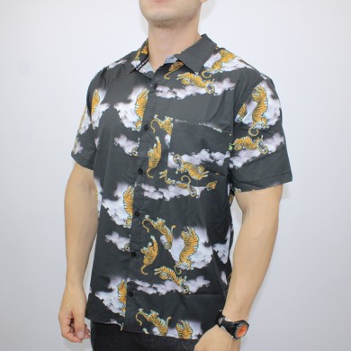 Camisa Manga Corta Botones Weid